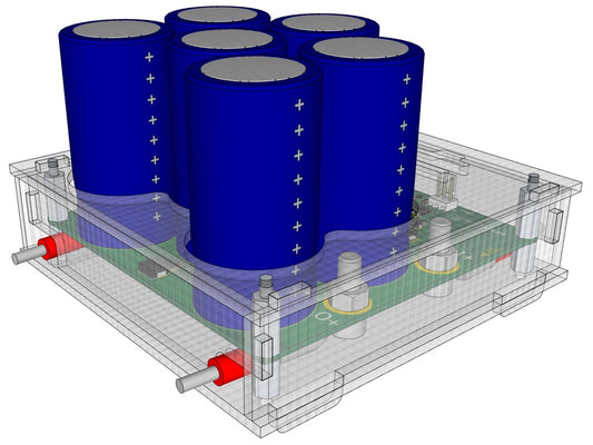 kCap – laser cut housing kit